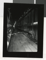 Photograph of passage through Hoover Dam, 1934