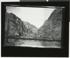 Photograph of a bridge, Hoover Dam, 1934
