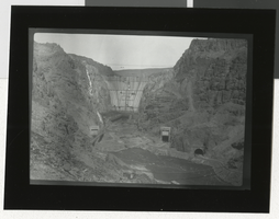 Photograph of the Hoover Dam, 1934
