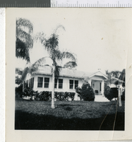 Photograph of the McWilliam's residence in Las Vegas, Nevada, 1900-1920