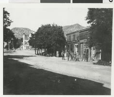 Photograph of street scene, Pioche, Nevada, circa 1906