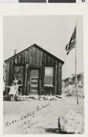 Photograph of Rose Valley School, Lincoln County, Nevada, 1931
