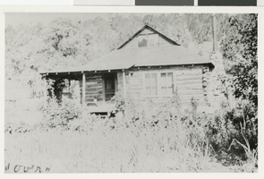 Photograph of house in Deer Lodge, Nevada, circa 1915