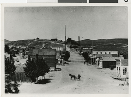 Photograph of Candelaria, Nevada, late 1880s