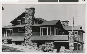 Photograph of George Barlett home, Tonopah, Nevada, circa 1907
