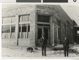 Photograph of the Divide Building, Tonopah, early 1900s
