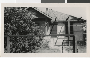 Photograph of Rockwell residence, Las Vegas, 1912