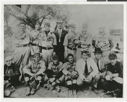 Photograph of New York Store Baseball team, circa 1907