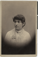 Photograph of "Lottie" Charlotte Amanda Breese Rockwell, 1890-1900