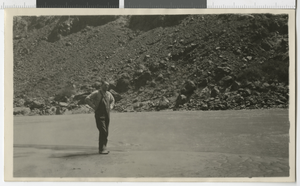 Photograph of Spud Lake at the Colorado River (Boulder Dam site), 1920s