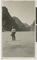 Photograph of a man, Colorado River, 1920s