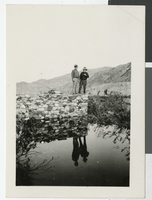 Photograph of Spud Lake and Frank Waite, Fort Callville (Nev.), 1920s