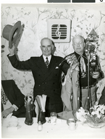 Photograph of Vail Pittman and James Cashman, Sr., Elks Club, Las Vegas (Nev.), mid-1940s