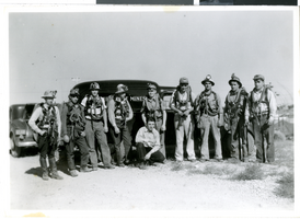 Photograph of miners in Tonopah (Nev.), circa 1938