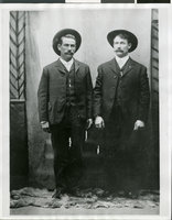 Photograph of Mack and Will Foster, Goldfield (Nev.), early 1900s