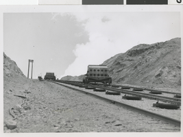Photograph of Kennecott Copper Corporation's skip hoist system, McGill, Nevada, 1960-1961