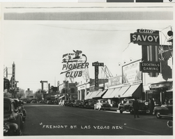 Photograph of Smith and Chandler store on Fremont Street, Las Vegas, Nevada, 1940s