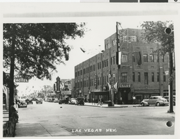 Photograph of Sal Sagev Club on Fremont Street, Las Vegas, Nevada, 1940s