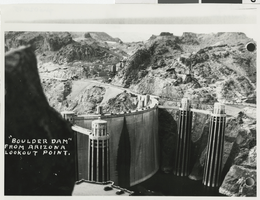 Photograph of Boulder Dam (Hoover Dam), 1940s