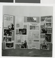 Photograph of Nevada Women's Conference display, 1977