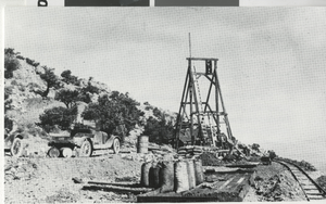 Postcard of the Harmill silver-lead mine, Montezuma (Nev.), 1929