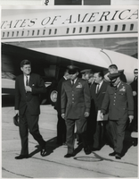 Photograph of President John F. Kennedy and Nevada Senator Howard Cannon, early 1960s
