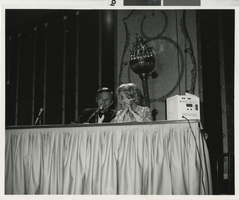 Photograph of Lloyd Katz and Muriel Stevens in Las Vegas (Nev.), April 1972
