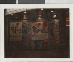 Photograph of movie posters advertising "Murderers Row," Las Vegas (Nev.), 1966