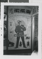 Photograph of a sign advertising "Al Capone" at the Fremont Theatre, Las Vegas (Nev.), September 1959