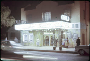 Slide of the exterior of the Guild Theatre in Las Vegas (Nev.), late 1950s