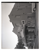 Negative of the exterior of the Guild Theatre, Las Vegas (Nev.), 1960