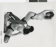 Photograph of topless showgirls, Las Vegas (Nev.), 1957-1960s