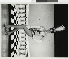 Photograph of a showgirl, Las Vegas (Nev.), 1957-1960s