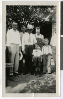Photograph of Cyril, Robert, and Ward Wengert, circa 1933