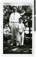 Photograph of Cyril Wengert and Robert Wengert, 1935-1940