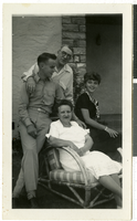 Photograph of Wengert Family, Las Vegas, (Nev.), August 1945