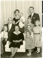 Photograph of Marilyn Wengert Gatewood and family, 1945-1955