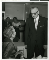 Photograph of Cyril Wengert and an unidentified woman, September 27, 1961