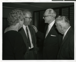 Photograph of Cyril Wengert and three others, 1960-1965