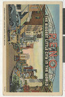 Postcard of Virginia Street, Reno (Nev.), 1939