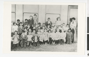 Photograph of Las Vegas Grammar School class, Las Vegas, (Nev.), 1910-1912