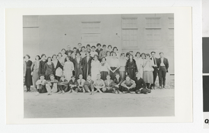 Photograph of student body, Las Vegas (Nev.), 1919-1920