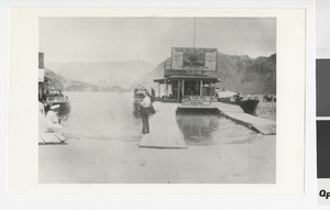 Photograph of Lake Mead boat landing (Nev.), 1935