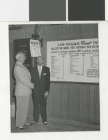 Photograph of C. D. Baker at City of Hope fundraiser, Las Vegas (Nev.), 1950s-1960s