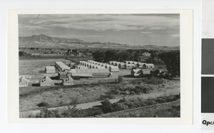 Photograph of movie company tents, Logandale (Nev.), June 26, 1926