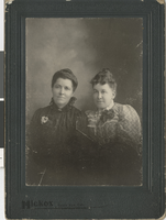 Photograph of Clara Trask and Emma Trask, (Nev.), early 1900s
