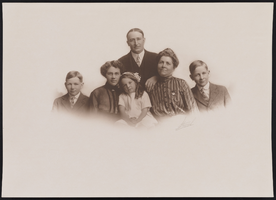Photograph of the Fayle family, (Nev.), 1890s
