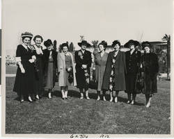 Photograph of Mesquite Club members, (Nev.), 1940s-1950s