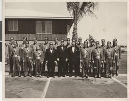 Photograph of Shriners at a convention, Los Angeles (Calif.), 1953