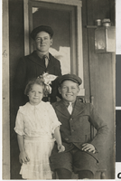 Photograph of George, Leonard, and Jean Fayle, 1915-1920